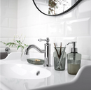 BROFJARDEN 3-piece bathroom set, grey