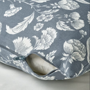 IDALINNEA Cushion cover, dark grey-blue, 50x50 cm