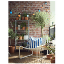 GULLBERGSÖ Cushion cover, blue stripe pattern/outdoor indoor, 50x50 cm