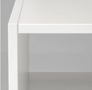 BAGGEBO tv bench, white, 90x35x40 cm