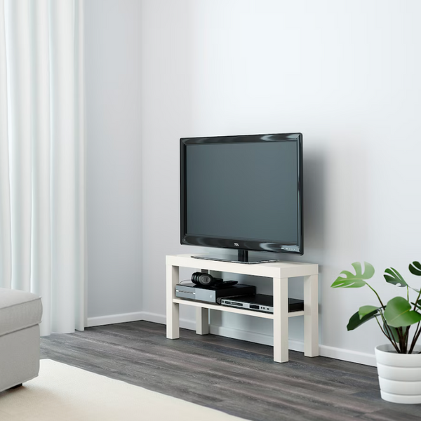 LACK TV bench, white, 90x26x45 cm