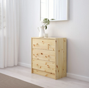 RAST chest of 3 drawers, pine, 62x70 cm