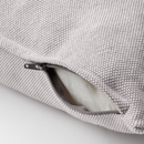 SANDTRAV Cushion, grey/white, 45x45 cm