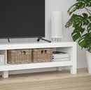 LACK TV bench, white, 160x35x36 cm