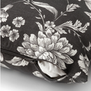 IDALINNEA lace pillow cover, anthracite, 50x50 cm