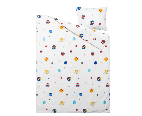 AFTONSPARV kids' bedding set, multicolour, 150x200/50x60 cm
