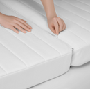 VITHALL mattress-pouffe, vissle grey, 80x200 cm