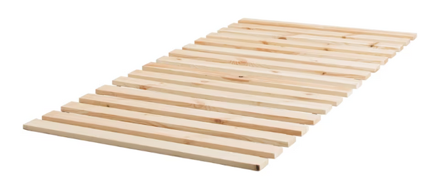 LINDBÅDEN Slatted bed base, pine, 70x200 cm