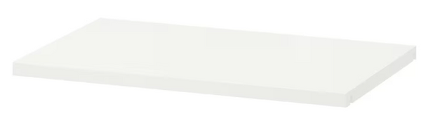 HJALPA Shelf, white, 60x40 cm