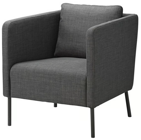 EKERÖ Armchair, Skiftebo dark grey