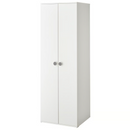 GODISHUS Wardrobe, white, 60x51x178 cm