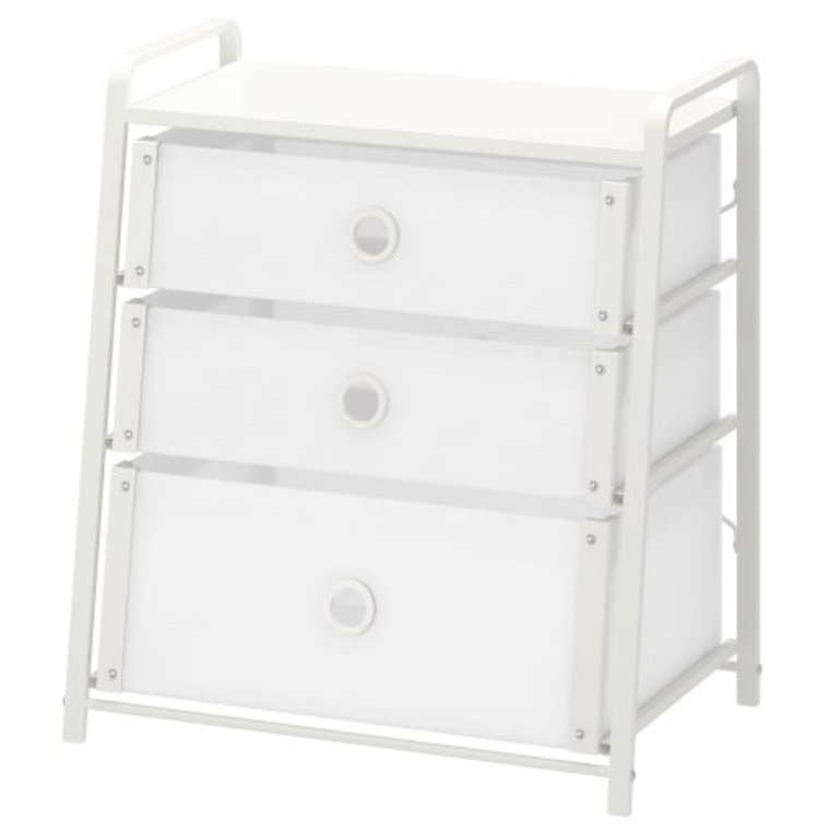 LOTE chest of 3 drawers 55x62 cm