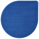 BERGVATTNET Bath mat, blue, 60x60 cm