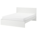 MALM Bed frame, high, white, 160x200 cm