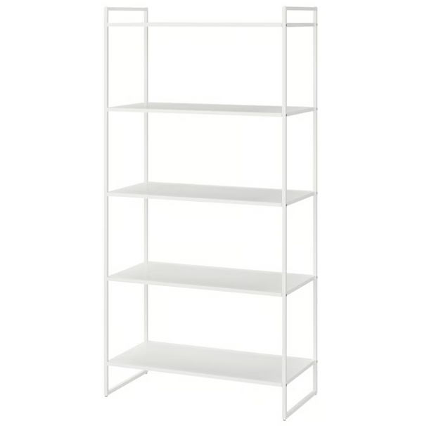 JONAXEL Shelving unit, white, 80x38x160 cm