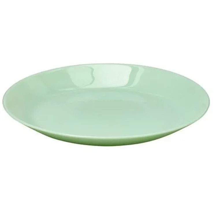 OFTAST side plate, light green, 19 cm
