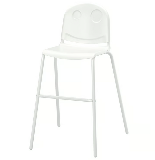 VILDGÅS Junior chair, white/white