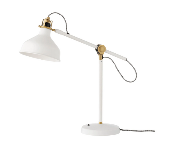 RANARP work lamp, white, 20 cm
