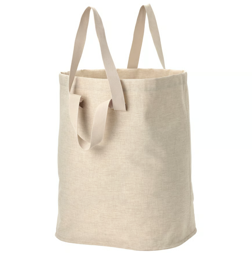 PURRPINGLA Laundry bag, beige, 100 l