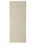 FULLMAKT Rug flatwoven, in/outdoor, beige/mélange, 80x200 cm
