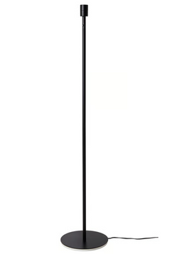 SKAFTET Floor lamp base, black