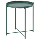 GLADOM Tray table, dark grey-green, 45x53 cm