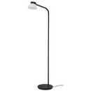 SAMBORD floor/reading lamp, black-white