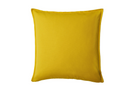 GURLI cushion cover , yellow, 50x50 cm