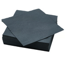 FANTASTISK Paper napkin, dark grey, 40x40 cm