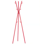 EKRAR Hat and coat stand, bright red, 169 cm