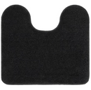 BACKMÅRA toilet mat🚽, black, 55x60 cm