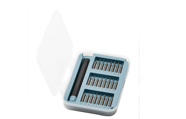 TRIXIG precision screwdriver set , black/blue, 25 piece
