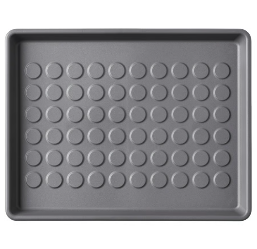 BAGGMUCK Shoe mat, in/outdoor/grey, 46x35 cm