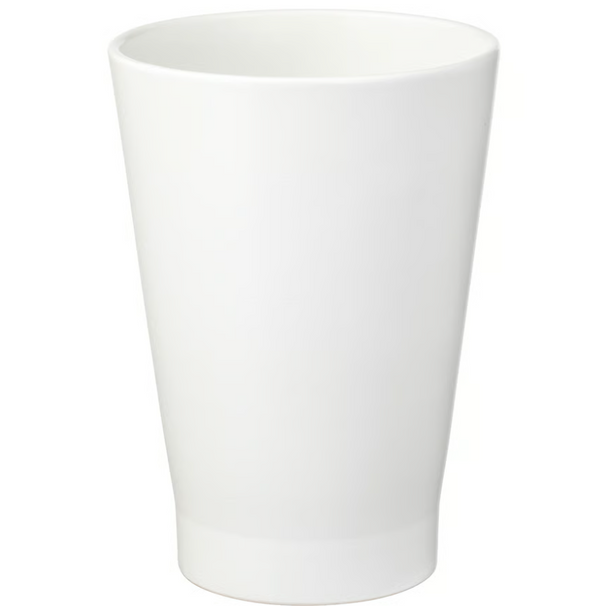 PAPAJA Plant pot, white, 12x19 cm
