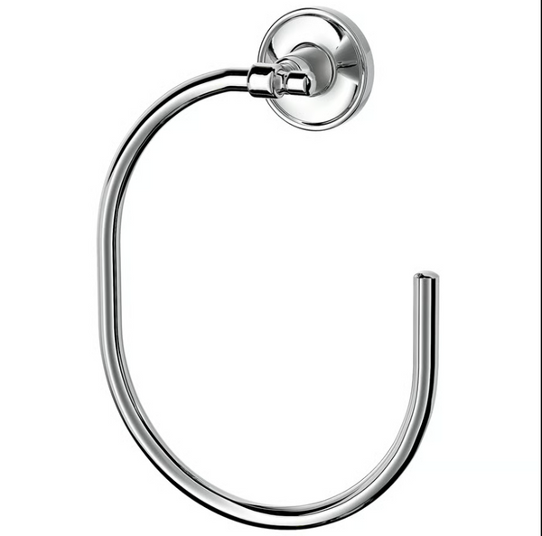 BROFJÄRDEN Towel holder, chrome effect, 21 cm