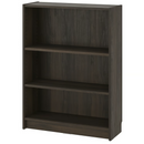 BILLY Bookcase, dark brown oak effect, 80x28x106 cm