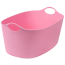 TORKIS Flexible laundry basket, in/outdoor, pink, 9 gallon