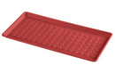 BAGGMUCK Shoe mat, in/outdoor/red, 71x35 cm