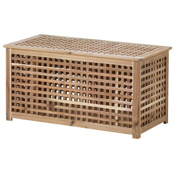 HOL Storage table, acacia, 98x50 cm
