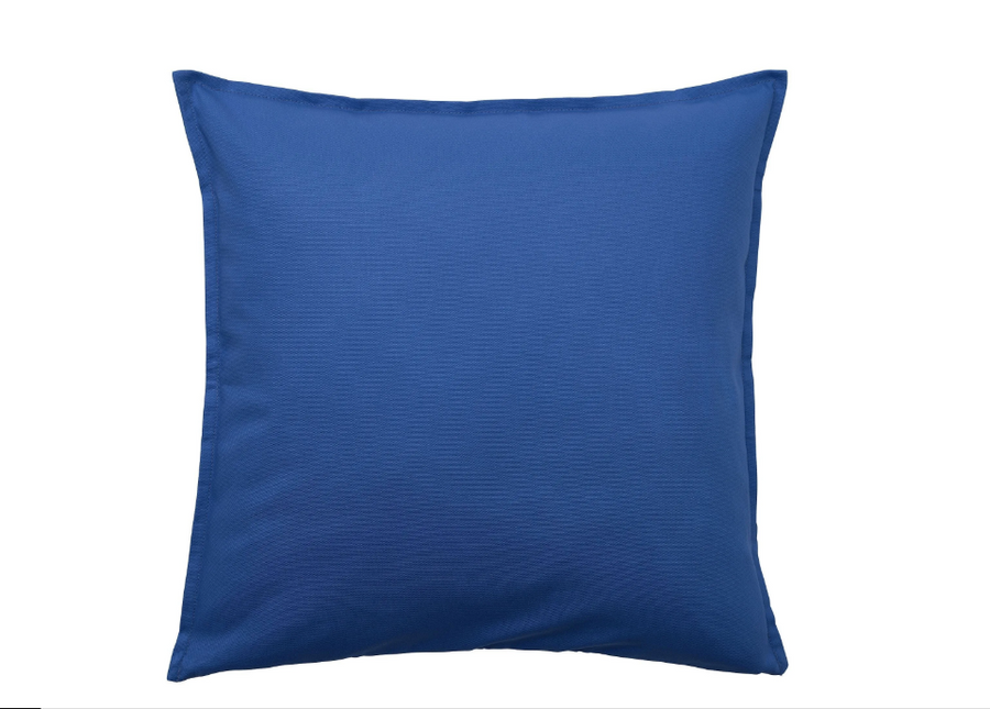 GURLI cushion cover , bright blue, 50x50 cm