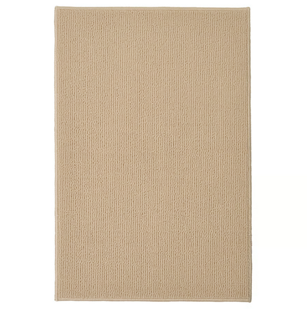 FINTSEN Bath mat, beige, 40x60 cm