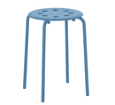 MARIUS stool , blue, 45 cm