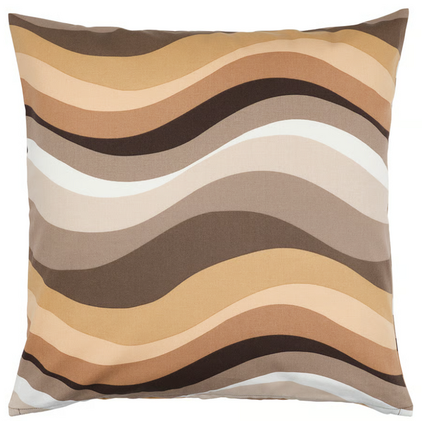 MYGGBLOMSTER Cushion cover, beige/multicolour, 50x50 cm