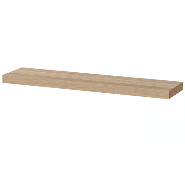 LACK Wall shelf, white stained oak effect, 110x26 cm (43 1/4x10 1/4 ")