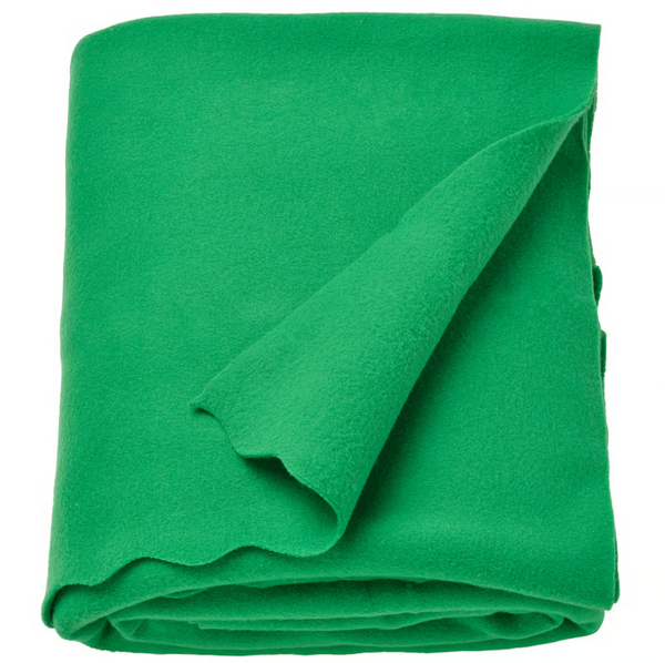 DAGGKÅPOR Throw, green, 130x170 cm