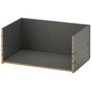 BESTÅ Drawer frame, dark grey, 60x25x40 cm