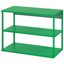 PLATSA Open shelving unit, green, 80x40x60 cm