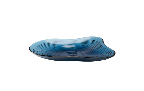HÄCKPOPPEL decorative bowl , blue, 24 cm