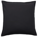 GURLI Cushion cover, black, 50x50 cm