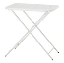 TORPARÖ Table, outdoor, white/foldable, 70x42 cm